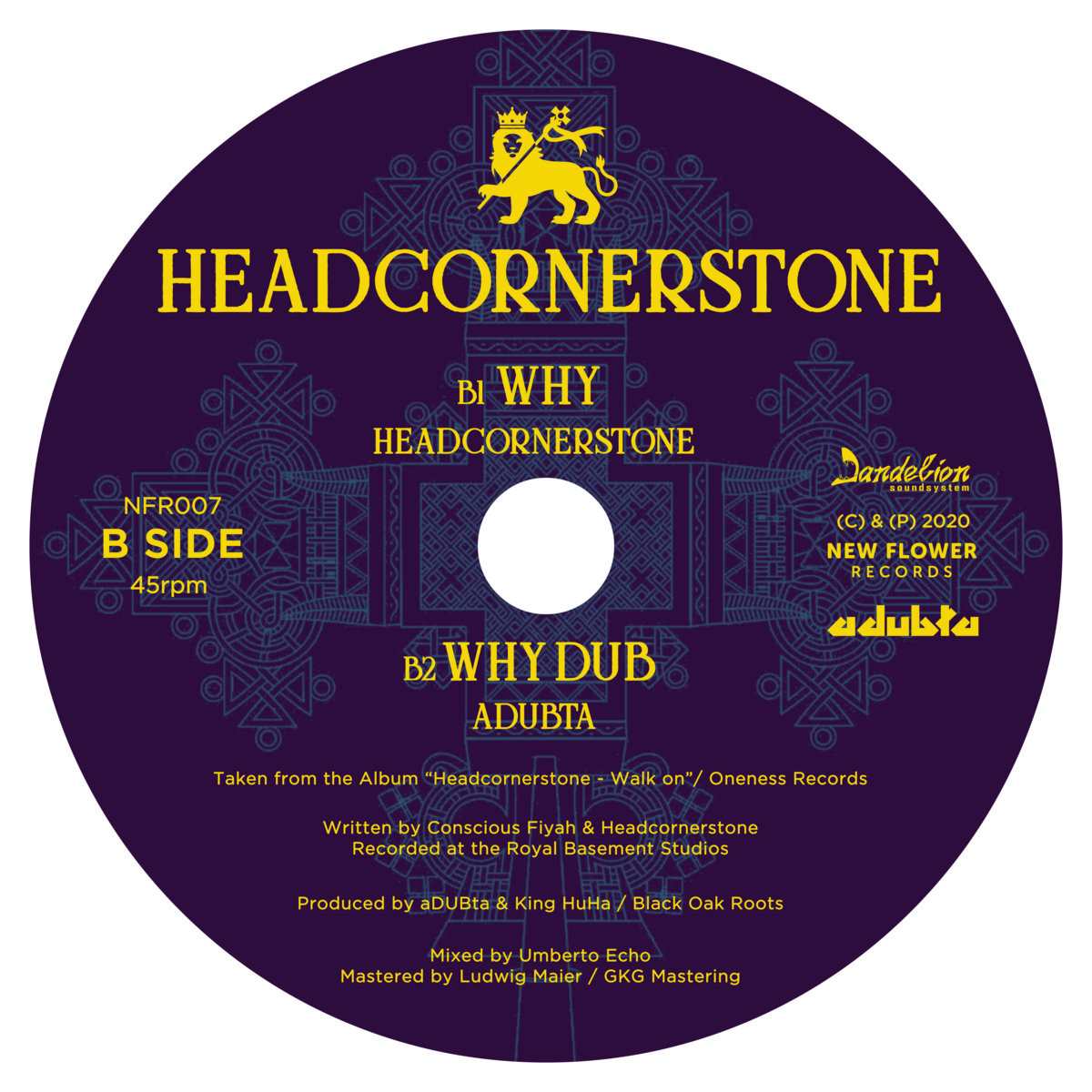 Crystal Towers / Why - Headcornerstone - Newflower Records - Release: 11/02/2020